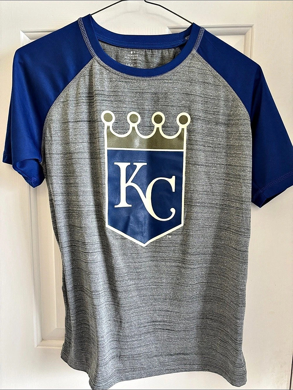 Kansas City Royals Crest Color Block Jersey Shirt
